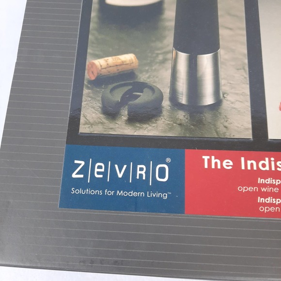 5 For $20.00 Zevro Indispensable Bar Set,Wine Bottle Opener,Bottle Cap Remover - Picture 6 of 9